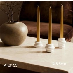 AK0155 3 Halkalı Saksı Silikon Kalıbı