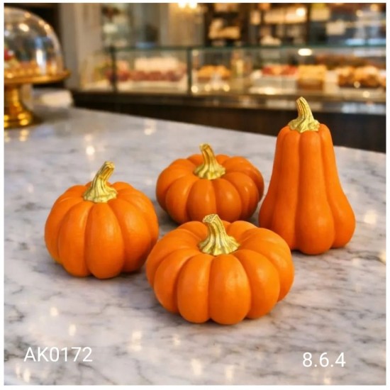 AK0172 4Lü Kabak Set Silikon Kalıbı