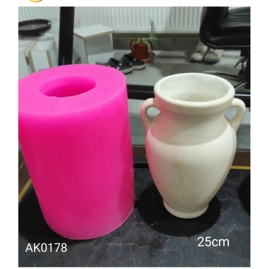 AK0178 Testi Vazo Silikon Kalıbı