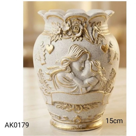 AK0179 Anneler Günü Vazo Silikon Kalıbı