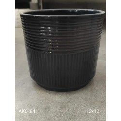 AK0184 Çizgili Vazo Silikon Kalıbı