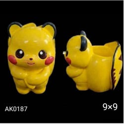 AK0187 Pikachu Saksı Silikon Kalıbı