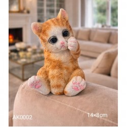 AK0002 Kedi Biblo Silikon Kalıp