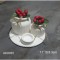 AK0035 Dekoratif 4'lü Set Silikon Kalıp