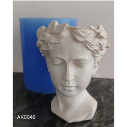 AK0040 Helen Saksı Silikon Kalıp