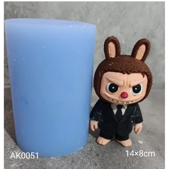 AK0051 Labubu Takımlı Silikon Kalıp