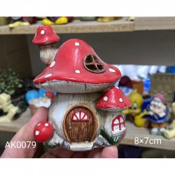 AK0079 Mantar Ev Tütsülük Silikon Kalıp