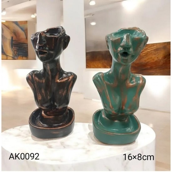 AK0092 Kadın Büst Geri Akış Tütsü Silikon Kalıp