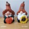 AK0099 Kafası Kabaklı 2'li Gnome Set Cüce Silikon Kalıp
